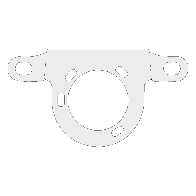 Kuryakyn, carburetor support bracket. Chrome