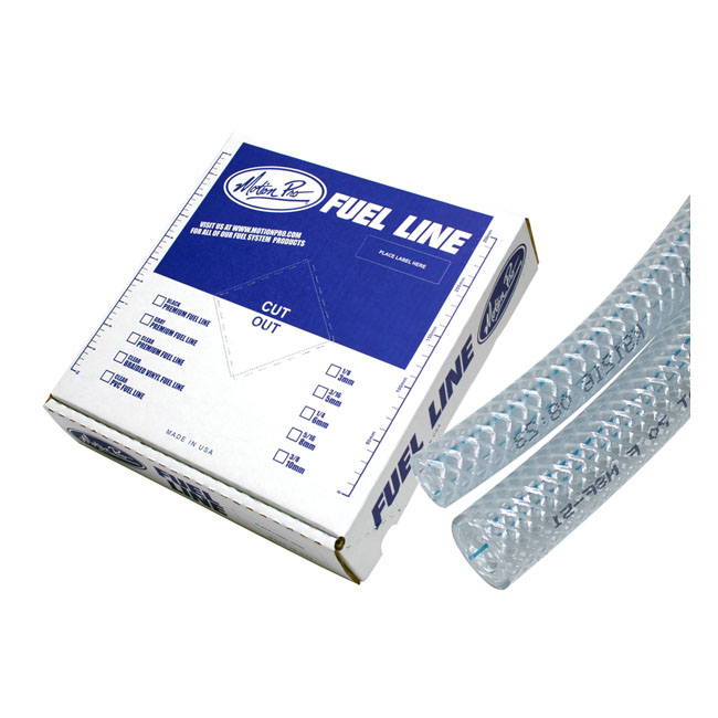 Motion Pro, bensinslang flätat vinyl