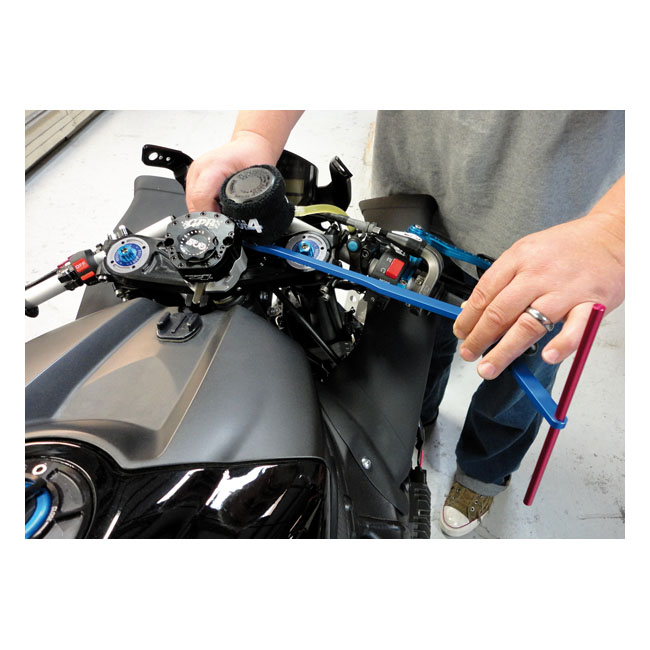Motion Pro, handlebar alignment tool for clip-ons