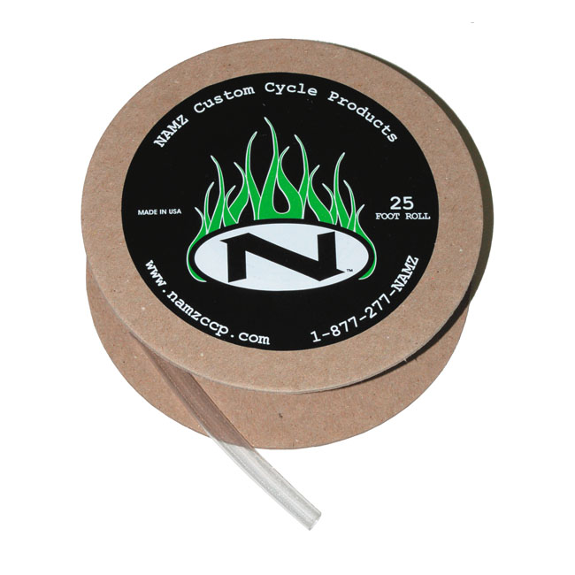 NAMZ, heat shrink tube. 25ft roll,Clear