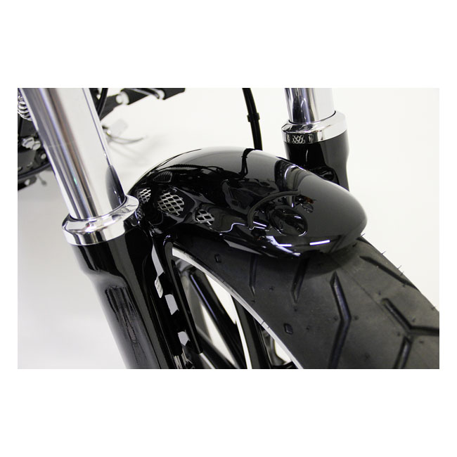 Cult-Werk, front fender 'Custom V2'. Gloss black