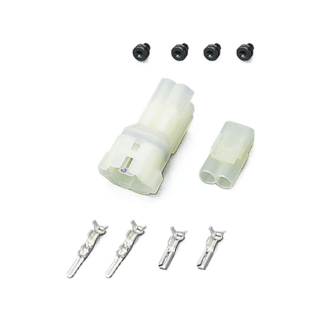 Waterproof connector kit, 2-pins