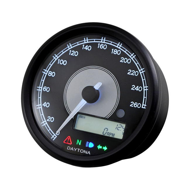 VELONA 80MM SPEEDOMETER 260 KMH/MPH