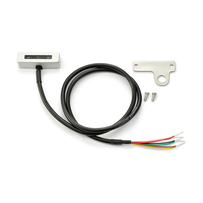 Beta, micro LED indicator light kit. Silver