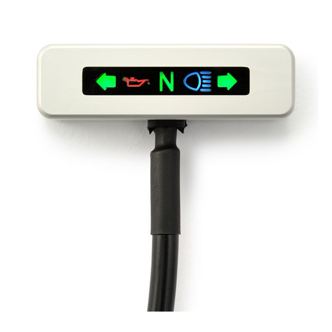 Beta, micro LED indicator light kit. Silver