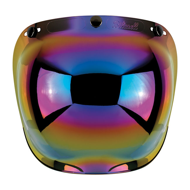 BILTWELL BUBBLE SHIELD ANTI-FOG RAINBOW