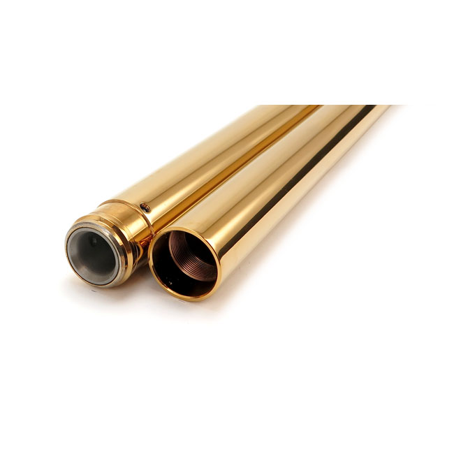 CC Eng. 41mm fork tubes, TNC gold