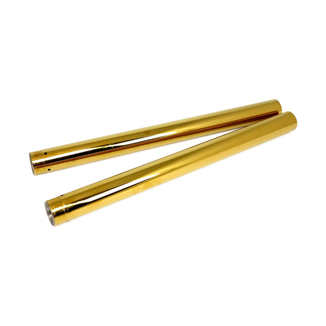 CC Eng. 49mm fork tubes, TNC gold
