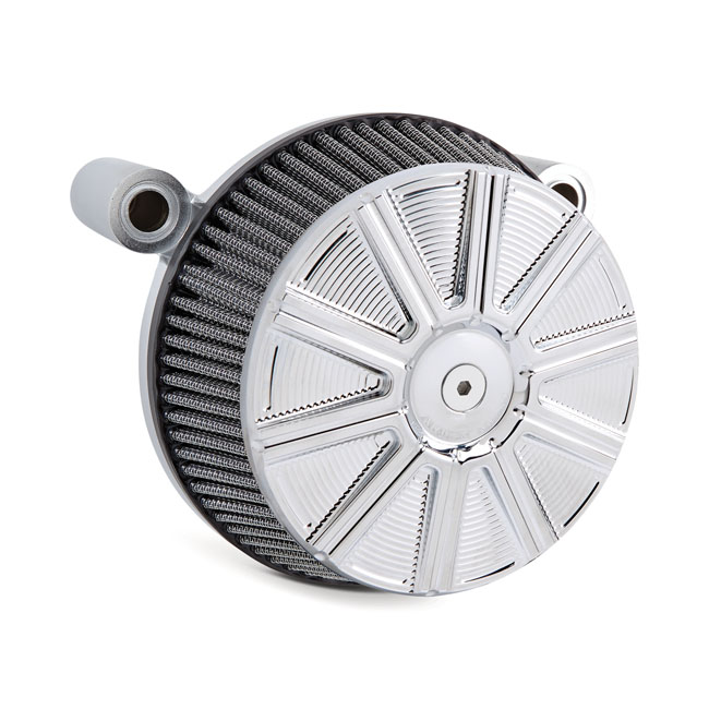 Arlen Ness, Stage 1 Big Sucker air cleaner kit. 10-Gauge chr