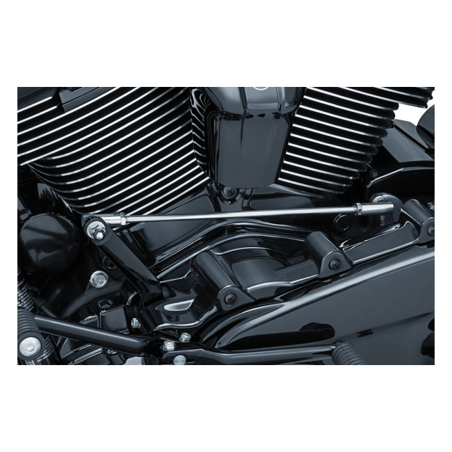 Kuryakyn, cylinder base cover. Black