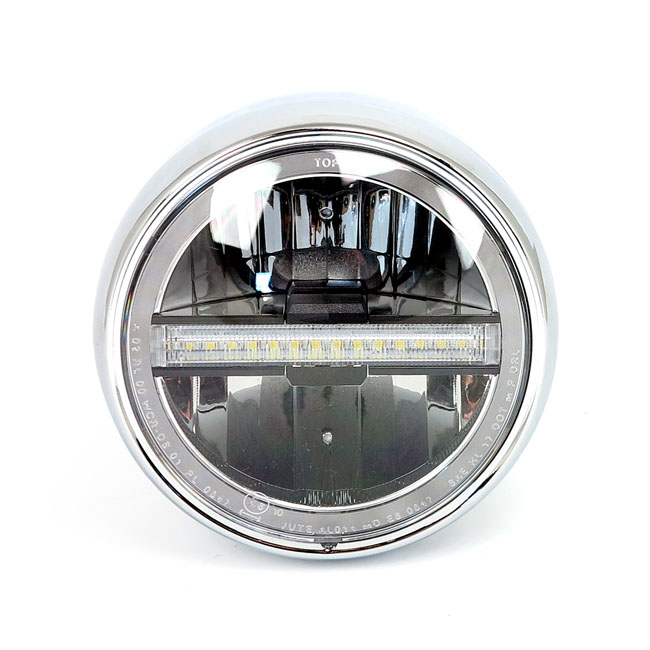 Neo Vintage LED headlight chrome