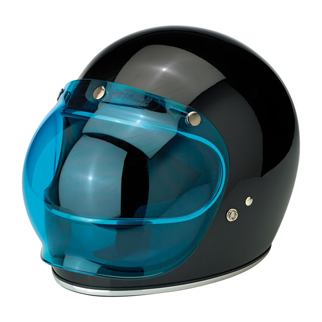BILTWELL BUBBLE SHIELD ANTI-FOG BLUE