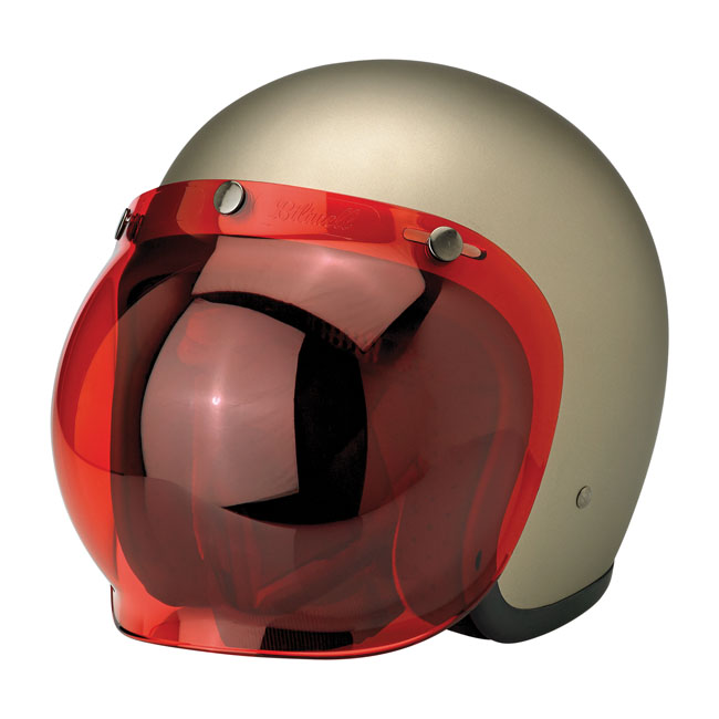 BILTWELL BUBBLE SHIELD ANTI-FOG ROSE