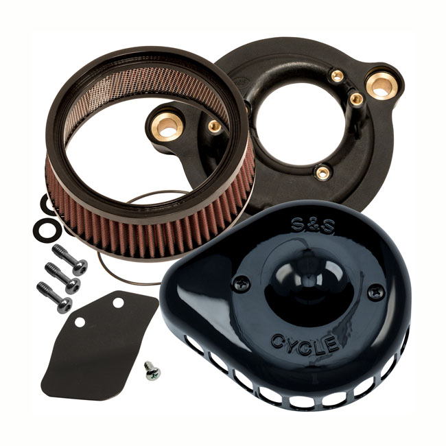 S&S Mini Teardrop Stealth air cleaner kit