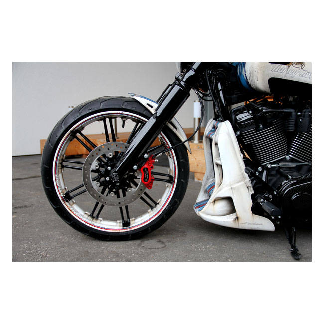 Cult-Werk, radiator cover 'Racing'. Matte black