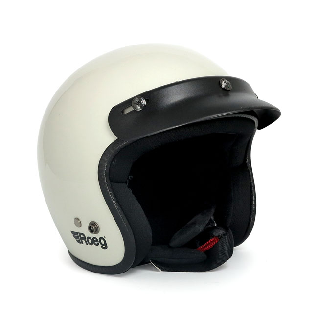 Roeg JETT helmet fog white