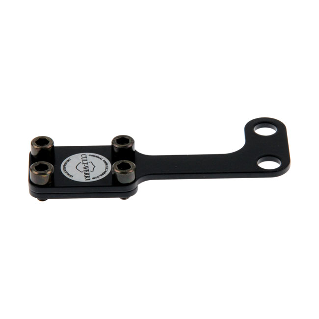 Cult-Werk, ignition coil relocation bracket kit. Black
