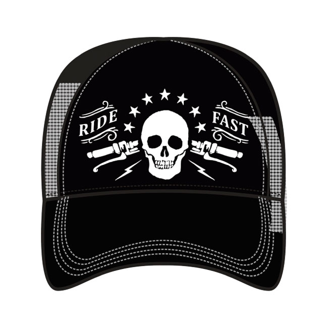 LT, MEN'S TRUCKER HAT RIDE FAST