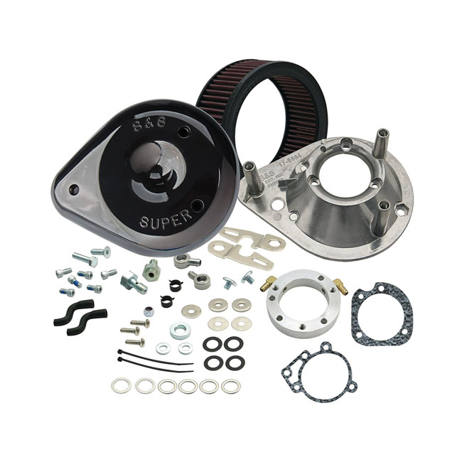 S&S, teardrop air cleaner assembly