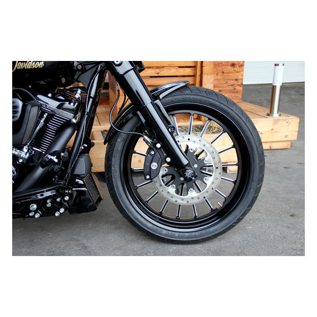 Cult-Werk, 'Custom V2' front fender, 19". Matte black
