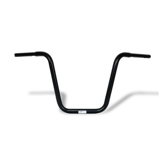 Fehling 1-1/4" apehanger svart 16" high TUV appr