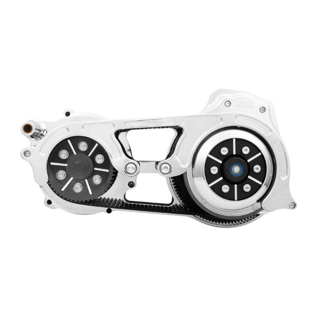 BDL, 2" EVO-16BH2 series belt drive kit. Chrome