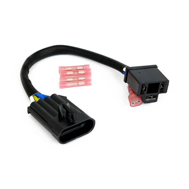 LED headlamp adapter harness for Tourings