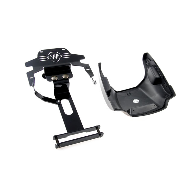 Cult-Werk, headlamp mask 'New Night Rod'. Gloss black