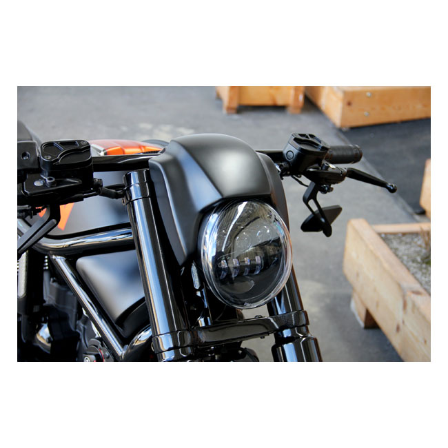 Cult-Werk, headlamp mask 'New Night Rod'. Matte black