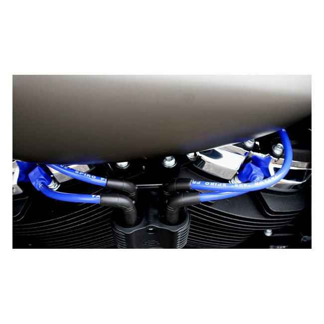Taylor, 409 Pro-Race spark plug wire set. Blue