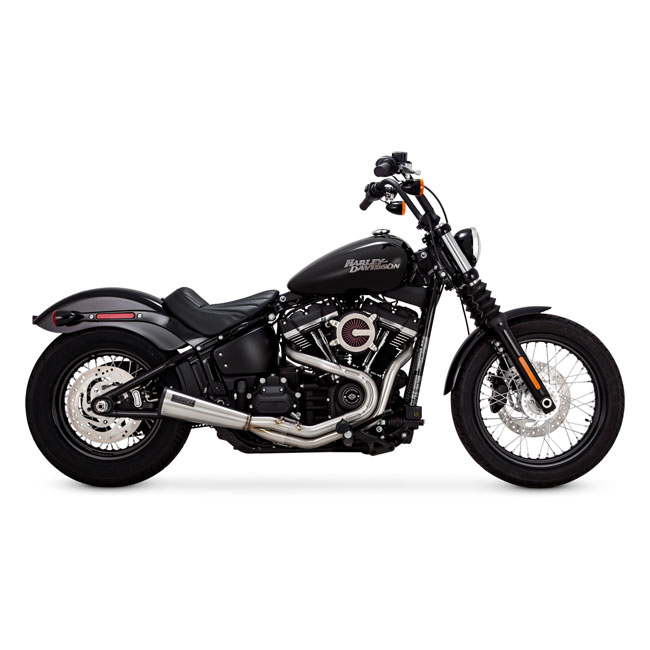Vance & Hines, stainless 2-1 Upsweep exhaust