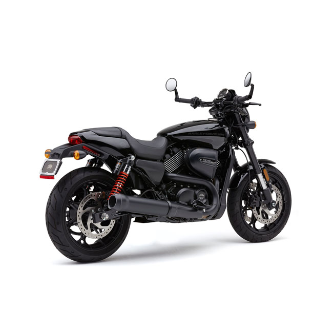 Cobra, El Diablo 4" slip-on muffler. Black