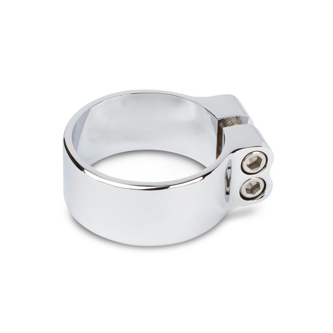 Arlen Ness, Super muffler clamp 2-1/2". Black