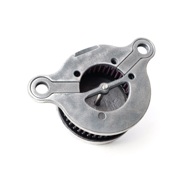 Wannabe Choppers, WannaSucker 'Wave' air cleaner. Brass