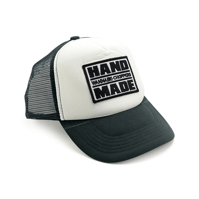 Wannabe choppers trucker cap white/graphite