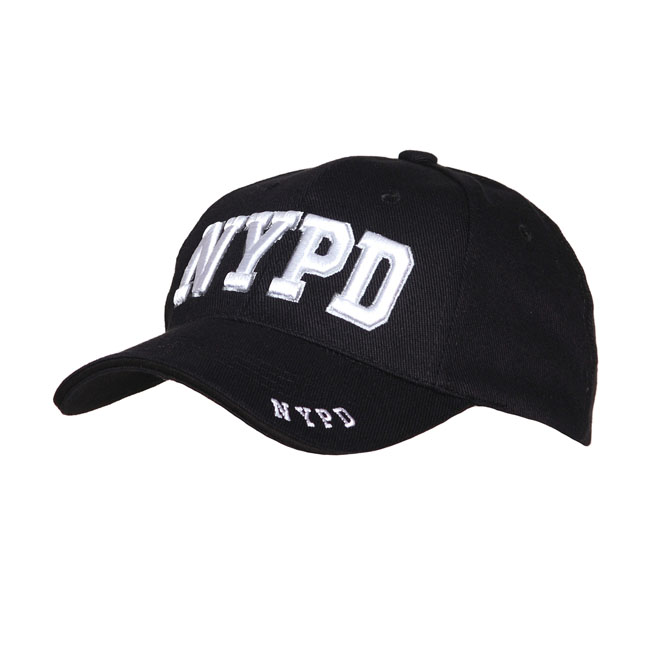 Baseball cap NYPD black