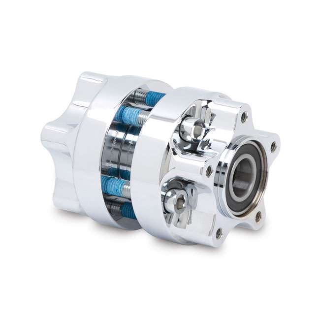 Ness wheel hub front chrome DF