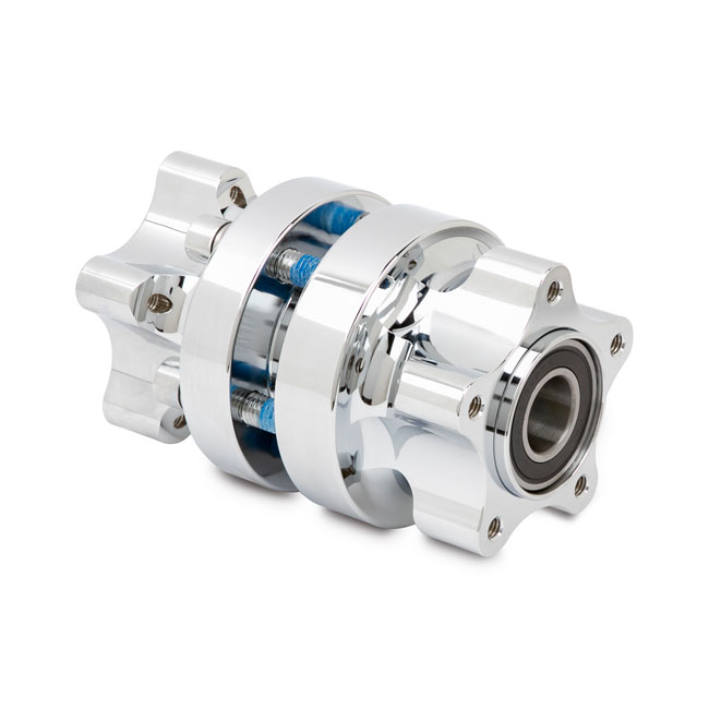 Ness wheel hub front chrome DF