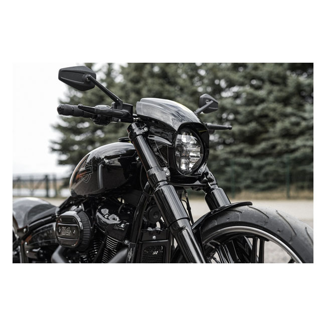 Killer Custom, 'Aggressor' series full fork cover set. Black
