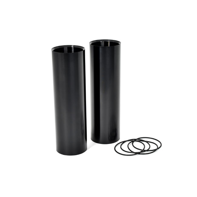 Killer Custom, 'Agressor' upper fork cover set. Black