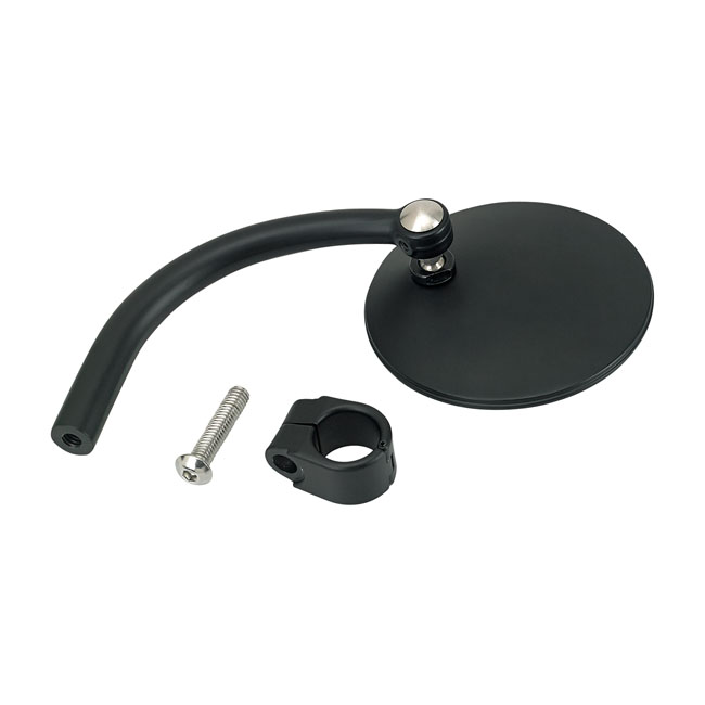 Biltwell, Utility round mirror black ECE appr.