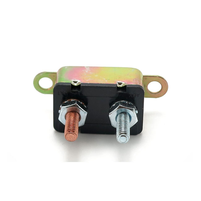 Circuit breaker, automatic. Dual mount, metal. 40A