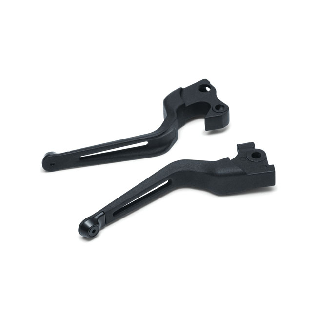 Kuryakyn Dillinger levers satin black