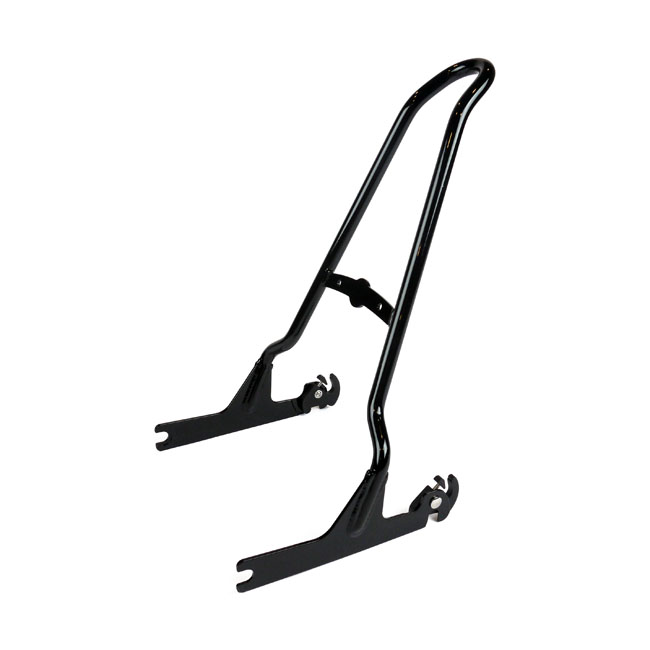 Sissy bar kit 21" 1-piece upright, black