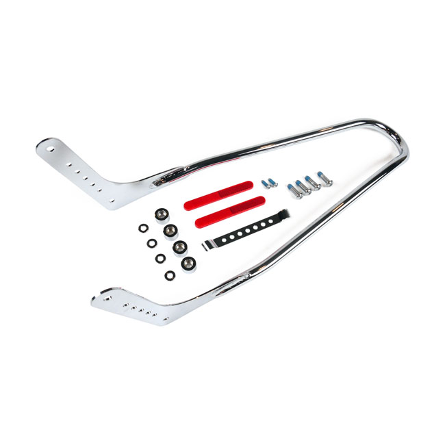 Sissy bar kit 21" upright chrome
