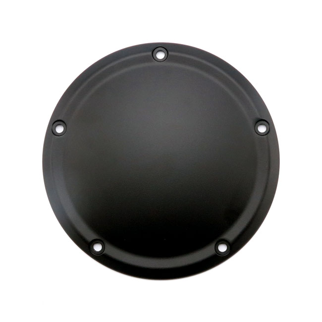Derby cover, smooth domed. Black