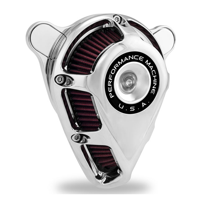 PM, 'Jet' air cleaner kit. Chrome