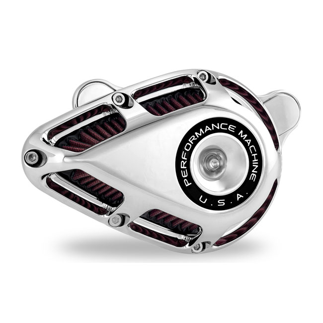 PM, 'Jet' air cleaner kit. Chrome