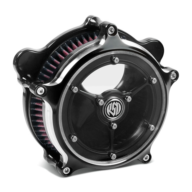 RSD, 'Clarity' air cleaner kit. Black CC