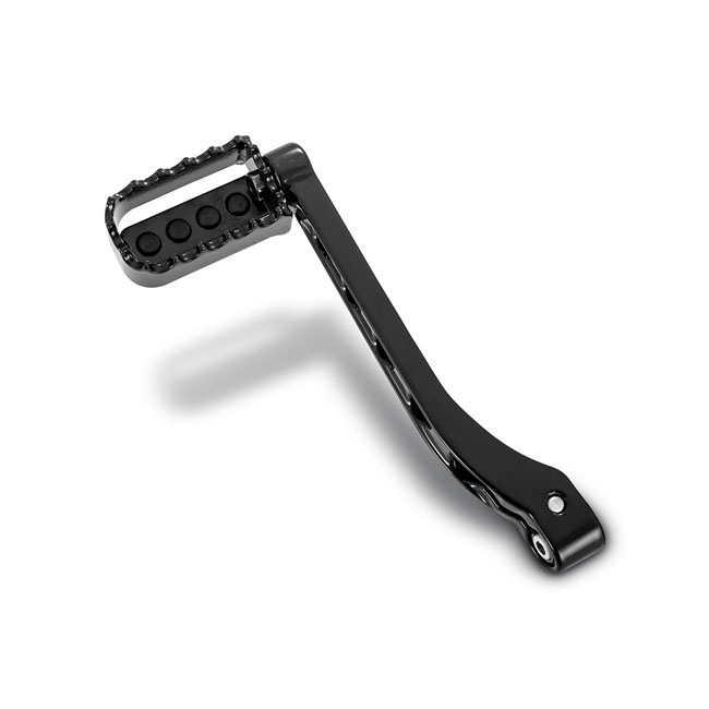 Burly, MX shift lever black steel